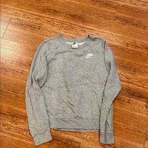 Nike Heather Gray Crewneck Sweatshirt